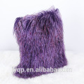 Venta caliente Real Lamb Fur Tibetan Mongolian Lamb Fur Cushion